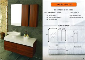 meuble salle de bain DR-03